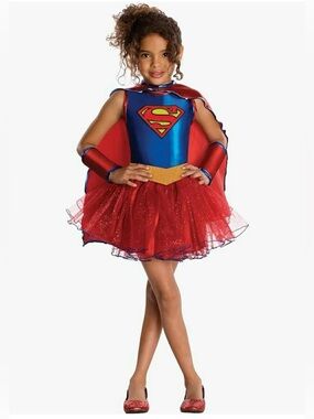 Rubie's Supergirl Sparkle Costume - size 6-7